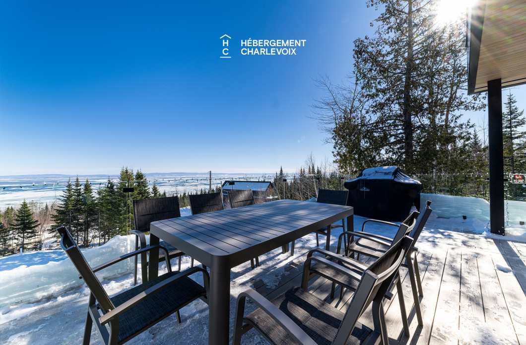 ALT-49 - Villa contemporaine offrant les splendeurs du St-Laurent!